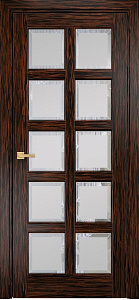 Недавно просмотренные - Дверь Оникс Вена 2 эбен, сатинат с фацетом