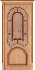 Недавно просмотренные - Дверь Браво Соната дуб Ф-01, стекло "121" бронзовое