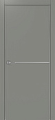 Схожие товары - Дверь Эко 202 серый молдинг SC, кромка AL хром SC с 2-х сторон, глухая