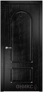 Недавно просмотренные - Дверь Оникс Арка эмаль черная с серебряной патиной, глухая