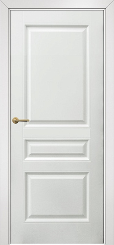 Дверь Оникс Версаль фрезерованная №7 эмаль белая, глухая