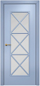 Схожие товары - Дверь Оникс Турин фрезерованная эмаль голубая, сатинато с решеткой №5