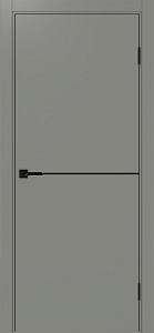 Недавно просмотренные - Дверь Эко 202 серый молдинг SB, кромка ABS, глухая
