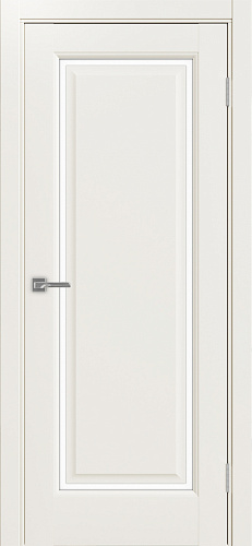 Дверь Эко Neo 601С.21 бежевый, lacobel белый