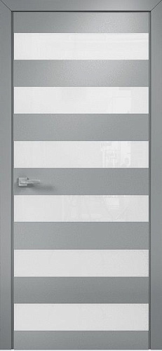 Дверь Оникс Нео эмаль RAL 7040, глухая