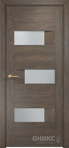 Дверь Оникс Лондон дуб античный, сатинато