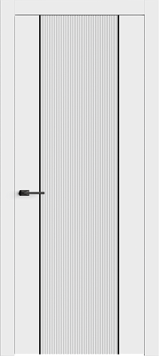 Дверь Лайн3М эмаль белая, глухая