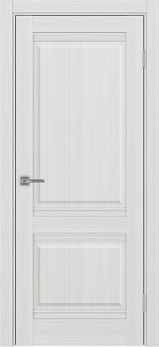 Дверь Эко 602.11U ОФ3 ясень серебристый, глухая