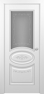 Недавно просмотренные - Дверь Z Provans Т1 decor эмаль White patina Silver, сатинат