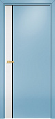 Схожие товары - Дверь Оникс Дуо эмаль белая/эмаль голубая, триплекс черный