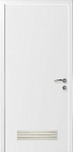 Схожие товары - Дверь гладкая влагостойкая композитная Капель белая с вентрешеткой