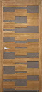 Недавно просмотренные - Дверь ПМЦ Design массив дуба Alveola смоки, глухая