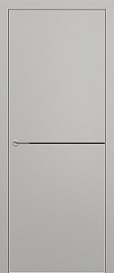 Недавно просмотренные - Дверь Z K10 полипропилен серый, молдинг черный, глухая