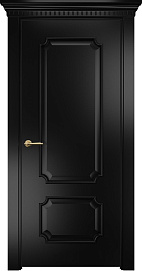 Недавно просмотренные - Дверь Оникс Палермо эмаль черная по МДФ, глухая