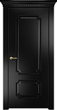 Дверь Оникс Палермо эмаль черная по МДФ, глухая
