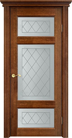 Недавно просмотренные - Дверь ПМЦ массив ольхи ОЛ55 коньяк, стекло 55-8