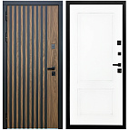 Недавно просмотренные - Входная дверь Матадор MXL-1 орех американский мокко/панель Лайн-2, белая матовая