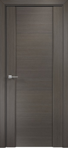 Дверь Оникс Престиж серый дуб, глухая