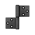 Недавно просмотренные - Петля накладная Armadillo FL.IN3800.US 80,5*80*3,5 BL черный