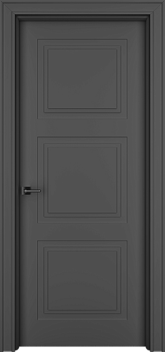 Дверь Псп33 эмаль RAL 9005, глухая