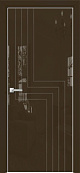 Схожие товары - Дверь Оникс Арт, лакобель коричневый RAL 8028, гравировка №1