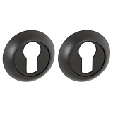 Накладка на цилиндр Punto ET ZR BL-24 черный