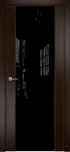 Дверь Оникс Престиж палисандр, триплекс черный