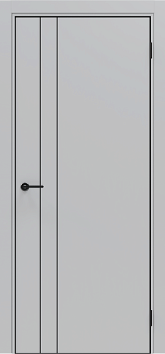 ДГ PZF-58 4AВ шелк серый, AL black с 4-х сторон