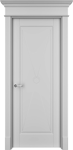 Дверь Танжер ХО белая, глухая