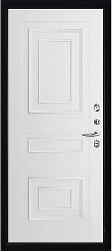 Панель внутренняя 16 мм Флоренс 62001, серена белая, ПВХ