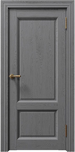 Дверь ДР экошпон Sorento 80010 софт антрацит, глухая