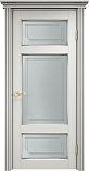 Схожие товары - Дверь ПМЦ массив ольхи ОЛ55 белый грунт с патиной серебро, стекло 55-4