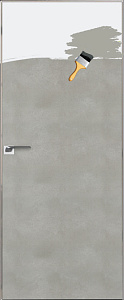 Недавно просмотренные - Дверь скрытая под покраску ИУ2, 2,5 м, кромка AL, 40 мм