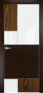 Недавно просмотренные - Дверь Оникс New York бразильский палисандр/палисандр, глухая с вставкой лакобель RAL 0333
