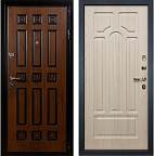 Недавно просмотренные - Входная металлическая дверь Лекс Гладиатор, винорит Golden патина чёрная/панель №25 беленый дуб
