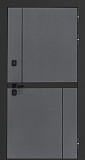 Входная дверь Bomond Terio черный муар/панель на выбор
