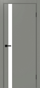 Недавно просмотренные - Дверь Эко 211 серый, кромка ABS, lacobel белый