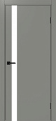 Схожие товары - Дверь Эко 211 серый, кромка ABS, lacobel белый