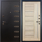 Недавно просмотренные - Входная металлическая дверь Лекс Витязь Черный шелк/панель №40 Верджиния Кремовый ясень