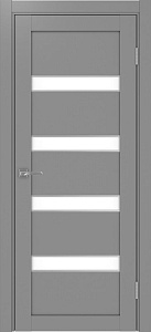 Недавно просмотренные - Дверь Эко 505.12 АПС серый молдинг SC, lacobel белый