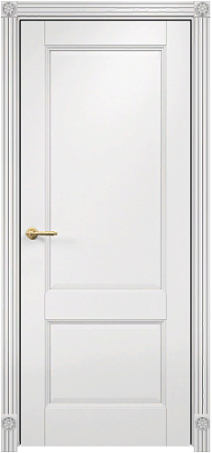 Дверь Оникс Италия 2 эмаль белая, глухая