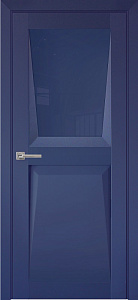 Недавно просмотренные - Дверь ДР Perfecto экошпон 107 Barhat Blue, стекло Blue