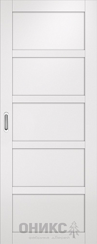 Перегородка Оникс №4 эмаль белая, глухая
