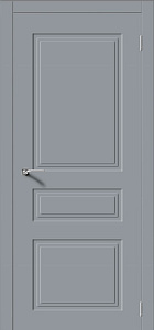 Недавно просмотренные - Дверь Квадро-4 эмаль RAL 7040, глухая