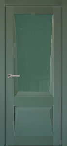 Недавно просмотренные - Дверь ДР Perfecto экошпон 106 Barhat Green, стекло Green