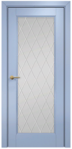 Недавно просмотренные - Дверь Оникс Италия 1 эмаль голубая, сатинат белый гравировка Ромбы