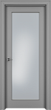 Дверь Пспс эмаль серая, сатинат