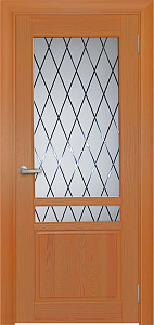 Недавно просмотренные - Дверь Берест массив сосны Вега орех, стекло ромбы