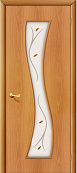 Схожие товары - Дверь Браво 11Ф миланский орех, стекло белое художественное с фьюзингом