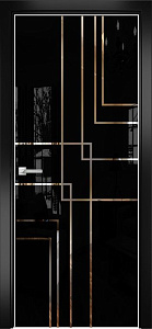 Недавно просмотренные - Дверь Оникс Арт, лакобель черный RAL 9005, зеркало №13